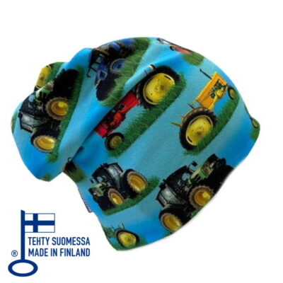 Trikoopipo Traktori ruoholla