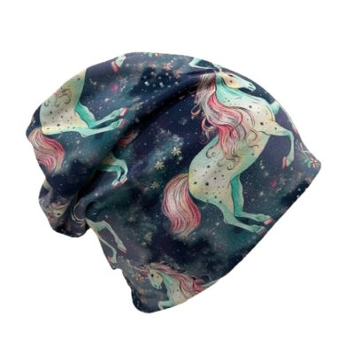 Trikoopipo Unicorn sininen