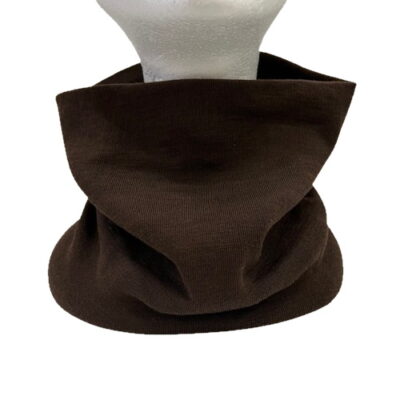 KANTO Merinovillakauluri tummanruskea