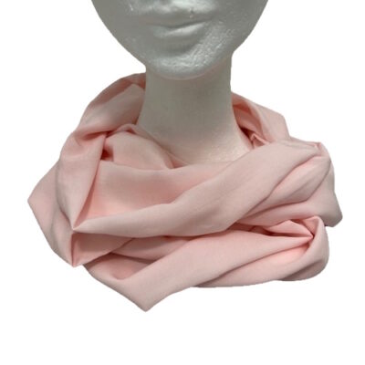 Kaulahuivi vaaleanpunainen