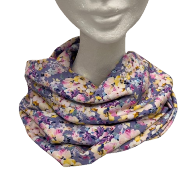 Kaulahuivi Pikkukukka lila