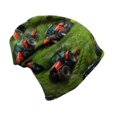 Trikoopipo Traktori ruohikossa