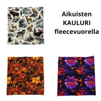 Aikuisten KAULURI fleecevuorella